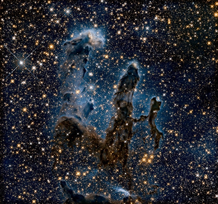 Adlernebel, etwa 2150 pc entfernt