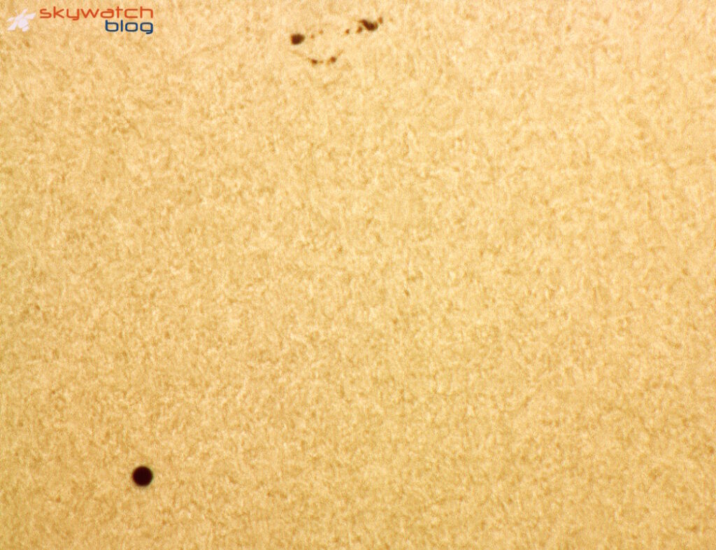 Merkur_Sonnenfleck